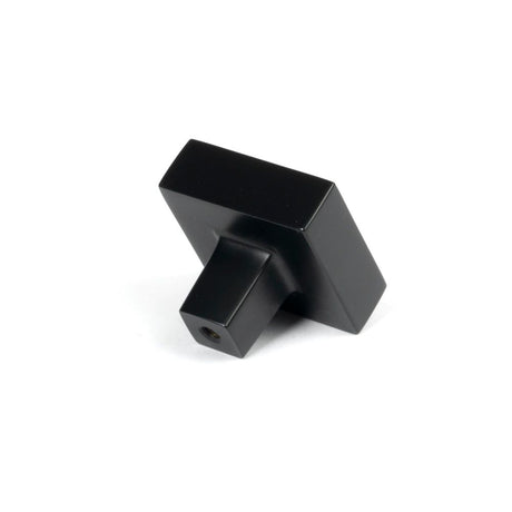 From The Anvil - Matt Black Albers Cabinet Knob - 35mm | Sku. 50734 | Trade Door Handles.