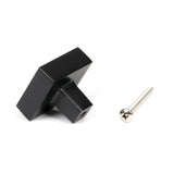 From The Anvil - Matt Black Albers Cabinet Knob - 35mm | Sku. 50734 | Trade Door Handles.