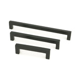 From The Anvil - Matt Black Albers Pull Handle - Medium | Sku. 50737 | Trade Door Handles.