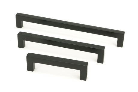 From The Anvil - Matt Black Albers Pull Handle - Large | Sku. 50738 | Trade Door Handles.