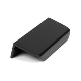 From The Anvil - Matt Black 100mm Moore Edge Pull | Sku. 50743 | Trade Door Handles.