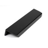 From The Anvil - Matt Black 200mm Moore Edge Pull | Sku. 50744 | Trade Door Handles.