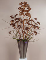 From The Anvil - Satin Marine SS (316) 40cm Flora Pot | Sku. 50755 | Trade Door Handles.