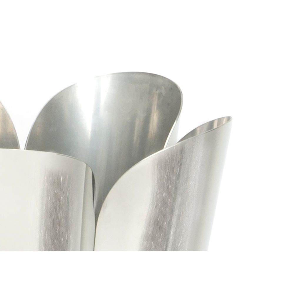 From The Anvil - Polished Marine SS (316) 30cm Flora Pot | Sku. 50756 | Trade Door Handles.