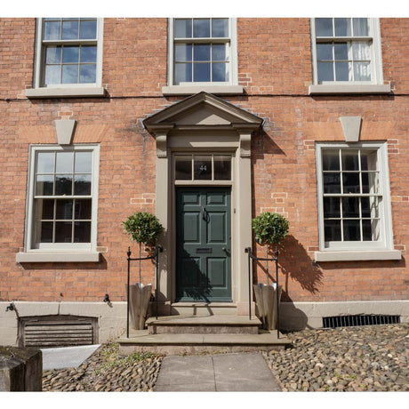 From The Anvil - Polished Marine SS (316) 40cm Flora Pot | Sku. 50757 | Trade Door Handles.