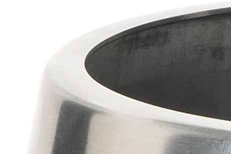 From The Anvil - Satin Marine SS (316) 12.5cm Hepworth Pot | Sku. 50758 | Trade Door Handles.