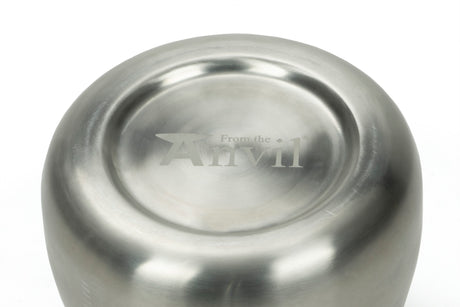 From The Anvil - Satin Marine SS (316) 12.5cm Hepworth Pot | Sku. 50758 | Trade Door Handles.