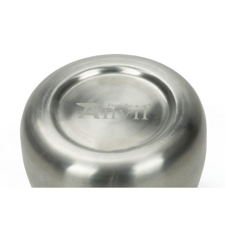 From The Anvil - Satin Marine SS (316) 12.5cm Hepworth Pot | Sku. 50758 | Trade Door Handles.