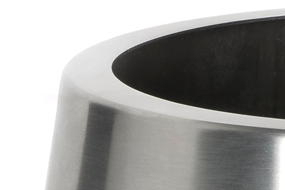 From The Anvil - Satin Marine SS (316) 16cm Hepworth Pot | Sku. 50759 | Trade Door Handles.