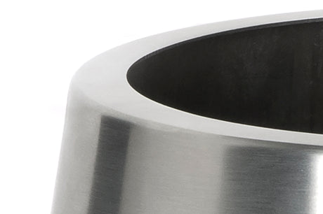 From The Anvil - Satin Marine SS (316) 16cm Hepworth Pot | Sku. 50759 | Trade Door Handles.