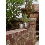 From The Anvil - Satin Marine SS (316) 16cm Hepworth Pot | Sku. 50759 | Trade Door Handles.