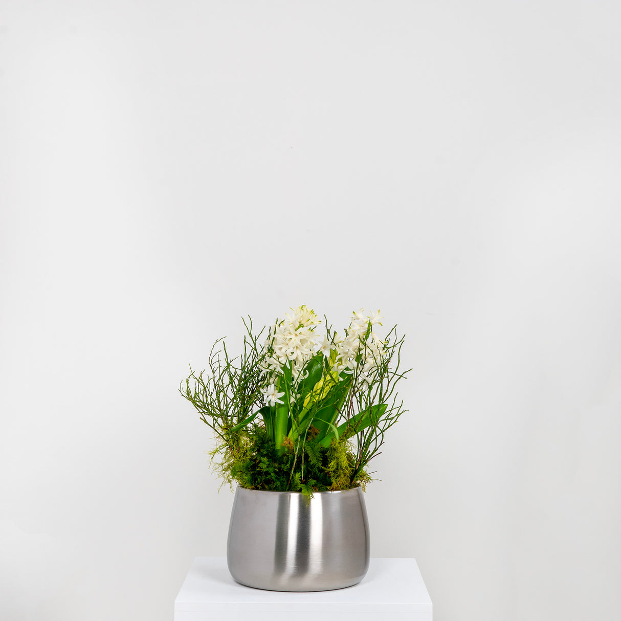 From The Anvil - Satin Marine SS (316) 16cm Hepworth Pot | Sku. 50759 | Trade Door Handles.