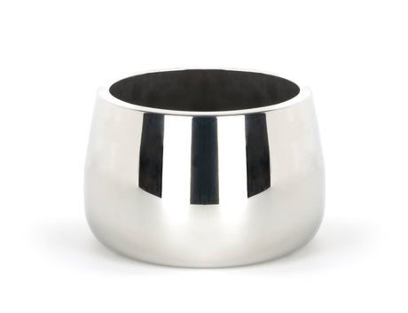 From The Anvil - Polished Marine SS (316) 16cm Hepworth Pot | Sku. 50762 | Trade Door Handles.