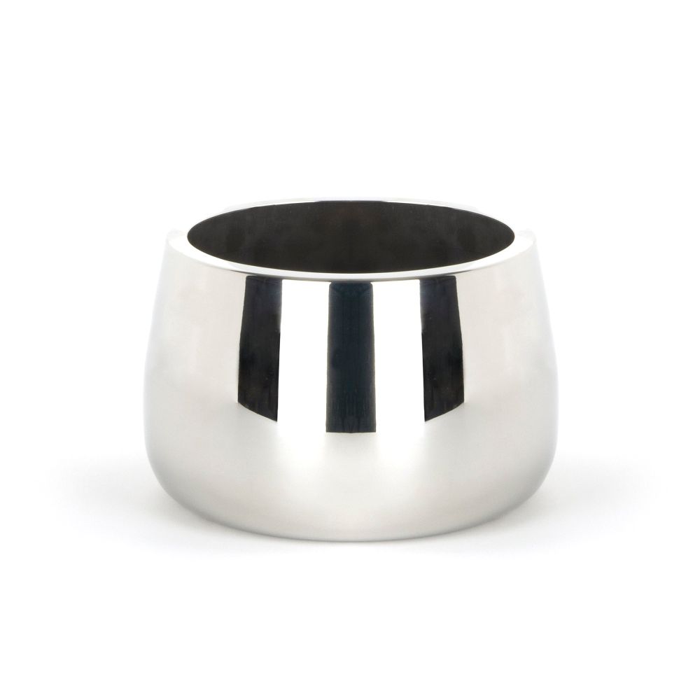 From The Anvil - Polished Marine SS (316) 16cm Hepworth Pot | Sku. 50762 | Trade Door Handles.