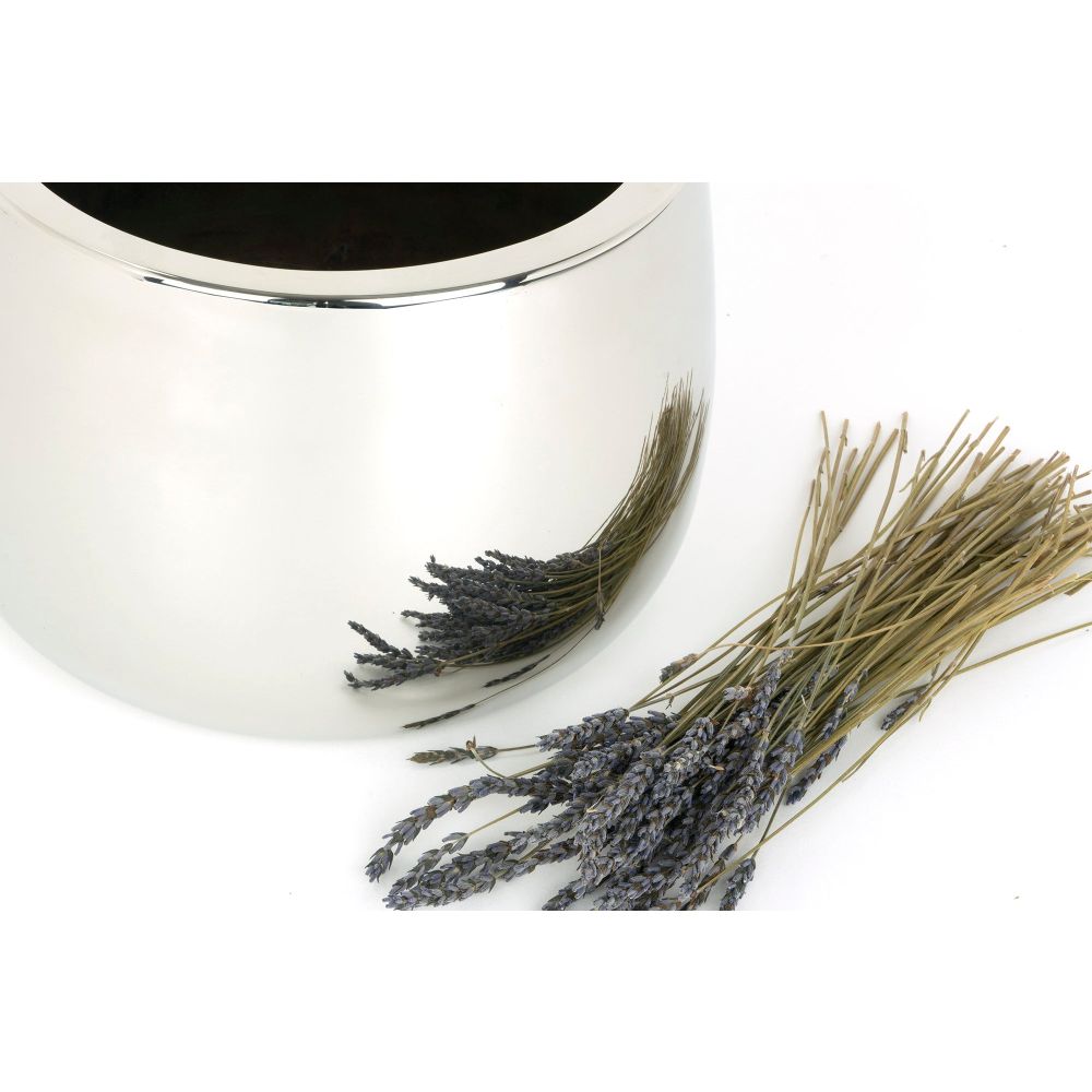 From The Anvil - Polished Marine SS (316) 16cm Hepworth Pot | Sku. 50762 | Trade Door Handles.
