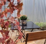 From The Anvil - Polished Marine SS (316) 16cm Hepworth Pot | Sku. 50762 | Trade Door Handles.