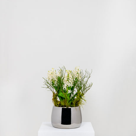 From The Anvil - Polished Marine SS (316) 16cm Hepworth Pot | Sku. 50762 | Trade Door Handles.