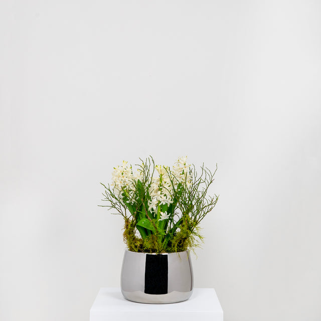 From The Anvil - Polished Marine SS (316) 16cm Hepworth Pot | Sku. 50762 | Trade Door Handles.