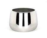 From The Anvil - Polished Marine SS (316) 28cm Hepworth Pot | Sku. 50763 | Trade Door Handles.