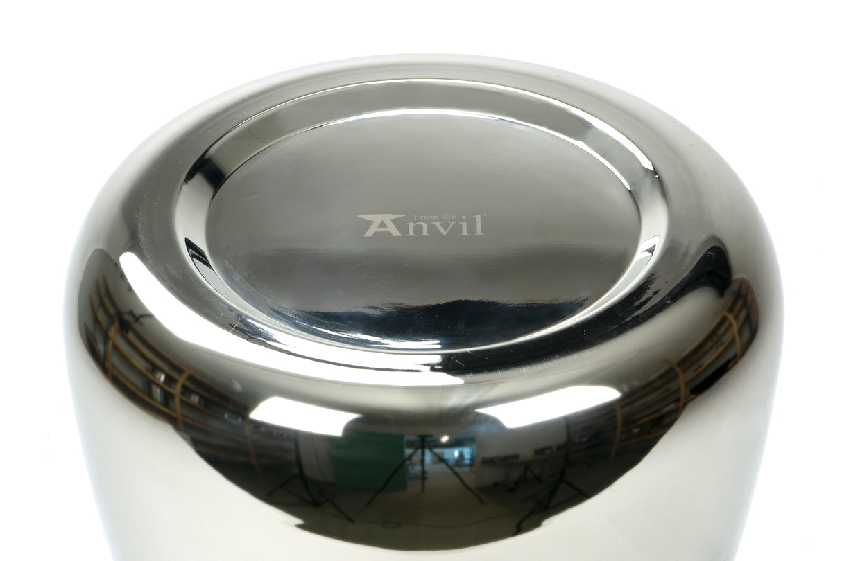 From The Anvil - Polished Marine SS (316) 28cm Hepworth Pot | Sku. 50763 | Trade Door Handles.