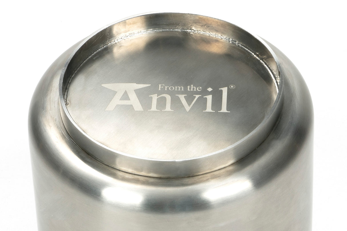 From The Anvil - Satin Marine SS (316) 12.5cm Newlyn Pot | Sku. 50764 | Trade Door Handles.