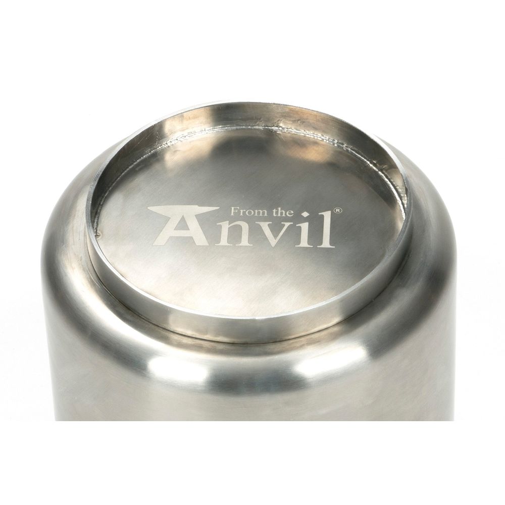 From The Anvil - Satin Marine SS (316) 12.5cm Newlyn Pot | Sku. 50764 | Trade Door Handles.