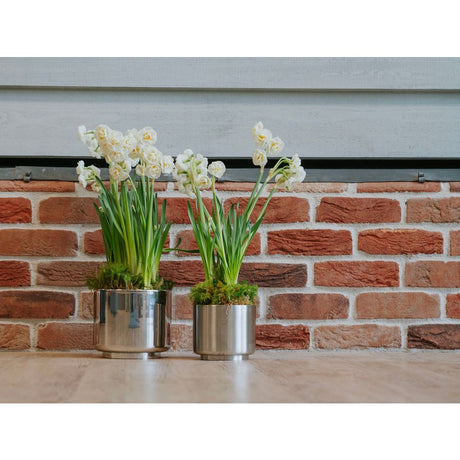 From The Anvil - Satin Marine SS (316) 12.5cm Newlyn Pot | Sku. 50764 | Trade Door Handles.