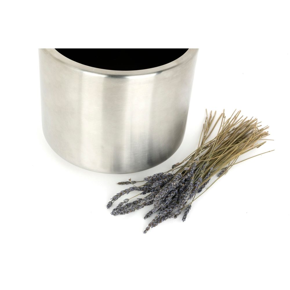 From The Anvil - Satin Marine SS (316) 16cm Newlyn Pot | Sku. 50765 | Trade Door Handles.