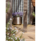 From The Anvil - Satin Marine SS (316) 28cm Newlyn Pot | Sku. 50766 | Trade Door Handles.