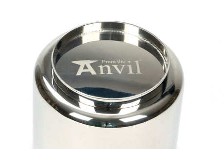 From The Anvil - Polished Marine SS (316) 12.5cm Newlyn Pot | Sku. 50767 | Trade Door Handles.