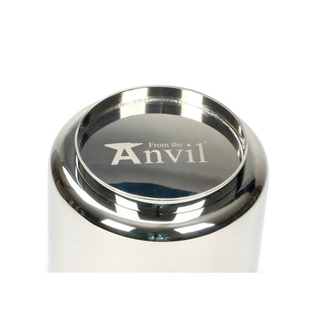 From The Anvil - Polished Marine SS (316) 12.5cm Newlyn Pot | Sku. 50767 | Trade Door Handles.