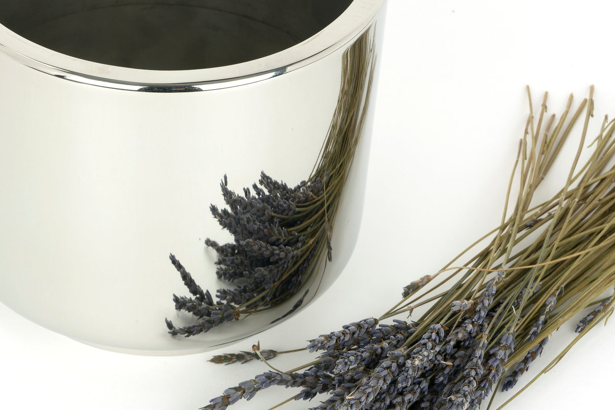 From The Anvil - Polished Marine SS (316) 12.5cm Newlyn Pot | Sku. 50767 | Trade Door Handles.