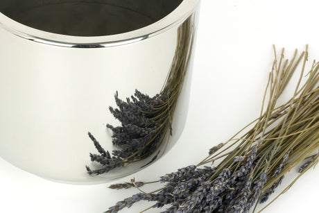 From The Anvil - Polished Marine SS (316) 12.5cm Newlyn Pot | Sku. 50767 | Trade Door Handles.