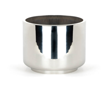 From The Anvil - Polished Marine SS (316) 16cm Newlyn Pot | Sku. 50768 | Trade Door Handles.