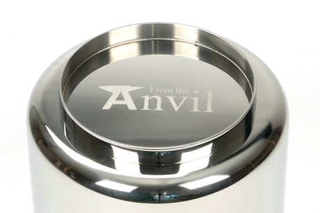 From The Anvil - Polished Marine SS (316) 16cm Newlyn Pot | Sku. 50768 | Trade Door Handles.