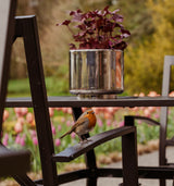 From The Anvil - Polished Marine SS (316) 16cm Newlyn Pot | Sku. 50768 | Trade Door Handles.