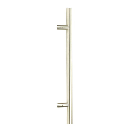 From The Anvil - Satin Marine SS (316) 0.6m Offset T Bar Handle Secret Fix 32mm | Sku. 50770 | Trade Door Handles.