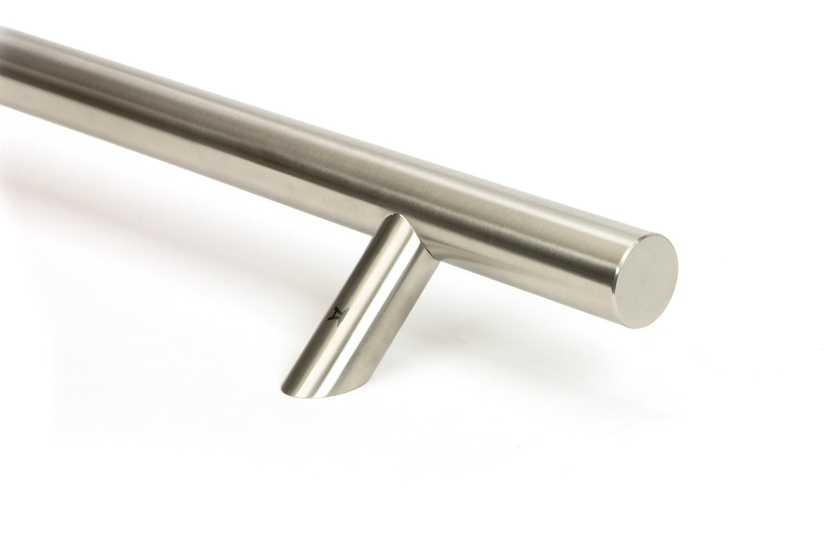 From The Anvil - Satin Marine SS (316) 0.6m Offset T Bar Handle B2B 32mm | Sku. 50772 | Trade Door Handles.