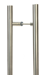 From The Anvil - Satin Marine SS (316) 1.2m Offset T Bar Handle B2B 32mm | Sku. 50778 | Trade Door Handles.