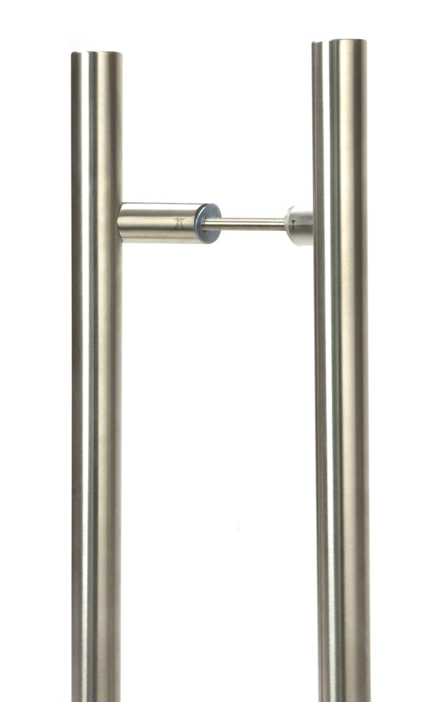 From The Anvil - Satin Marine SS (316) 1.2m Offset T Bar Handle B2B 32mm | Sku. 50778 | Trade Door Handles.
