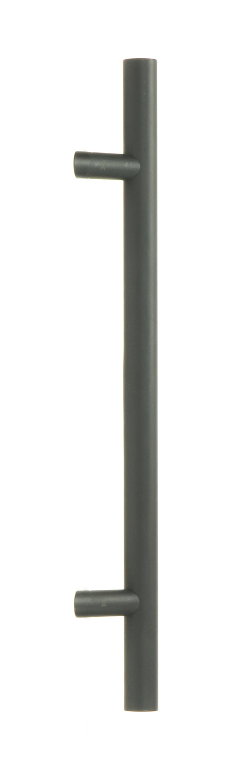 From The Anvil - Matt Black (316) 0.6m Offset T Bar Handle Bolt Fix 32mm | Sku. 50786 | Trade Door Handles.