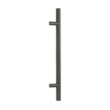 From The Anvil - Matt Black (316) 0.6m Offset T Bar Handle Bolt Fix 32mm | Sku. 50786 | Trade Door Handles.