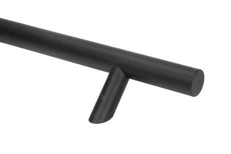 From The Anvil - Matt Black (316) 0.6m Offset T Bar Handle B2B 32mm | Sku. 50787 | Trade Door Handles.