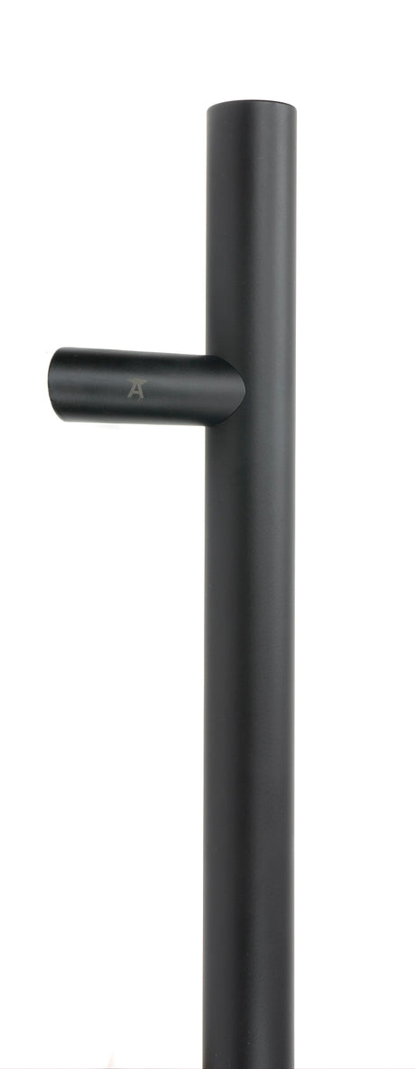 From The Anvil - Matt Black (316) 0.9m Offset T Bar Handle Bolt Fix 32mm | Sku. 50789 | Trade Door Handles.
