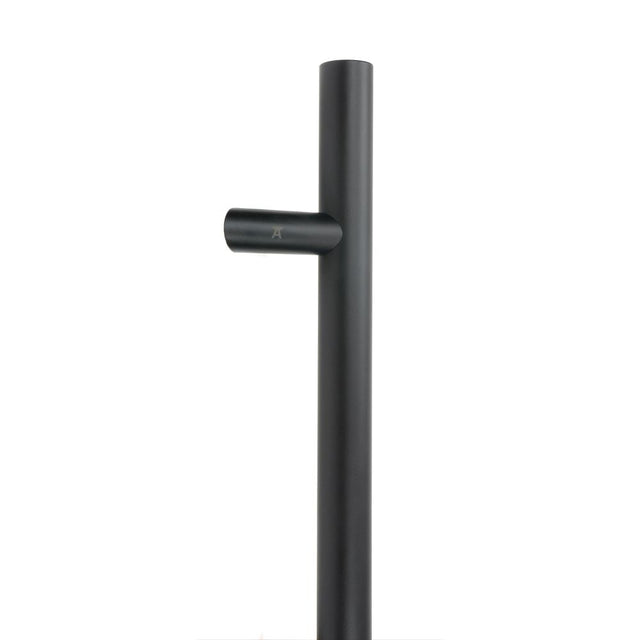 From The Anvil - Matt Black (316) 0.9m Offset T Bar Handle Bolt Fix 32mm | Sku. 50789 | Trade Door Handles.