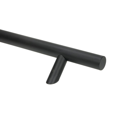 From The Anvil - Matt Black (316) 0.9m Offset T Bar Handle B2B 32mm | Sku. 50790 | Trade Door Handles.