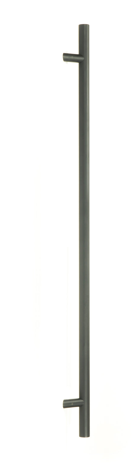 From The Anvil - Matt Black (316) 1.2m Offset T Bar Handle Bolt Fix 32mm | Sku. 50792 | Trade Door Handles.