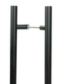 From The Anvil - Matt Black (316) 1.5m Offset T Bar Handle B2B 32mm | Sku. 50796 | Trade Door Handles.