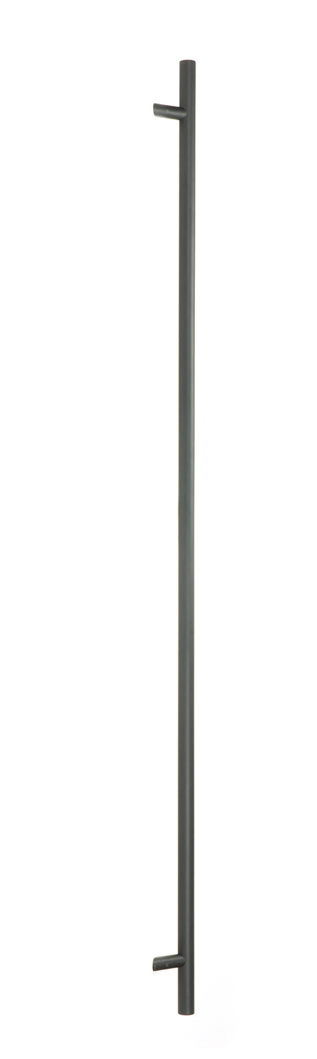 From The Anvil - Matt Black (316) 1.8m Offset T Bar Handle Bolt Fix 32mm | Sku. 50798 | Trade Door Handles.