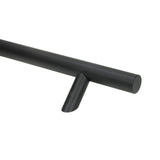 From The Anvil - Matt Black (316) 1.8m Offset T Bar Handle B2B 32mm | Sku. 50799 | Trade Door Handles.